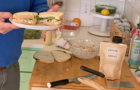 Better tuna sandwiches with the lemony Citra Queen blend