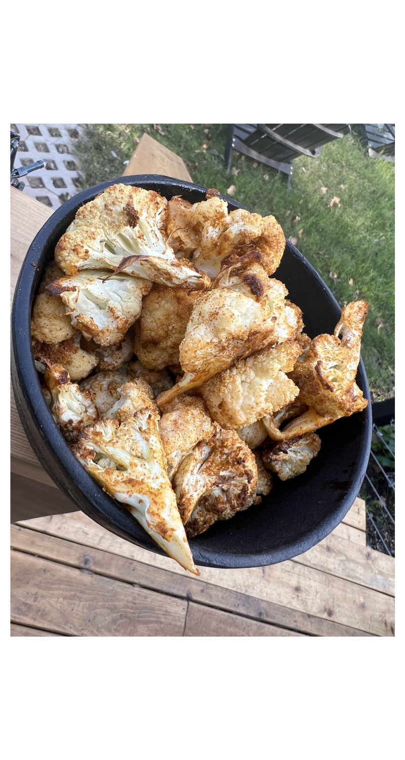 Combava blend on roasted cauliflower – Spicer Jamal Blends